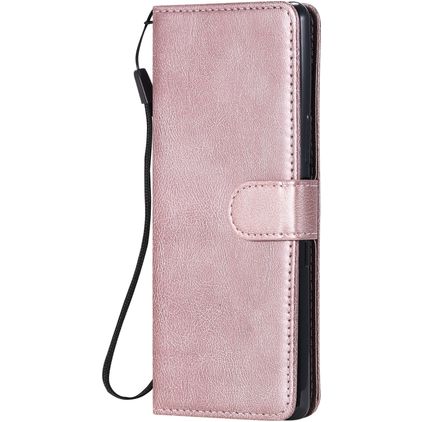 Mobigear Premium Housse Sony Xperia L4 Etui Porte-Monnaie - Rose doré