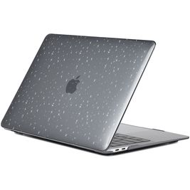 Mobigear Sparkle MacBook Pro 13 Pouces (2016-2023) Coque - Noir - Model A1706 / A1708 / A1989 / A2159 / A2289 / A2251 / A2338