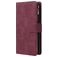 Mobigear Zipper Housse Samsung Galaxy A71 Etui Porte-Monnaie - Rouge