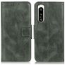 Mobigear Classy Housse Sony Xperia 5 IV Etui Porte-Monnaie - Vert
