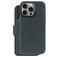 Decoded Detachable Wallet Housse iPhone 16 Pro Max MagSafe Etui avec Coque Détachable en Cuir Véritable Porte-Monnaie - Bleu Marin