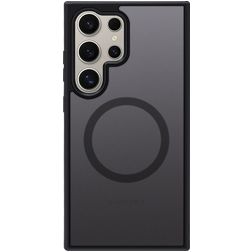 Valenta Frost Coque Samsung Galaxy S24 Ultra MagSafe Coque arrière Rigide - Noir