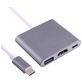 Mobigear - Hub USB-C vers HDMI / USB-A / USB-C - Gris