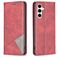 Mobigear Rhombus Slim Samsung Galaxy S24 FE Étui - Rouge