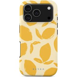 Burga Tough Coque iPhone 17 Pro MagSafe Coque arrière Rigide Anti-Chocs - Lemon Tart