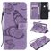 Mobigear Butterfly Housse Huawei P Smart Z Etui Porte-Monnaie - Violet