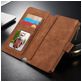 Caseme 007 Housse iPhone 6s Etui avec Coque Détachable Porte-Monnaie - Marron