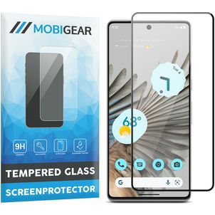 Mobigear Premium Google Pixel 8 Verre trempé Protection d'écran - Compatible Coque - Noir