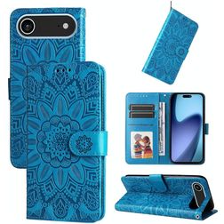 Mobigear Sunflower iPhone Air Étui Portefeuille - Bleu