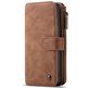 Caseme 007 Housse Samsung Galaxy S9 Etui avec Coque Détachable Porte-Monnaie - Marron