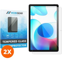 Mobigear Realme Pad 10.4 (2021) Verre trempé Protection d'écran - Compatible Coque (Lot de 2)