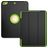 Mobigear Tri-Fold Folio Coque iPad 6 (2018) Etui en Plastique rigide,TPU - Noir / Vert