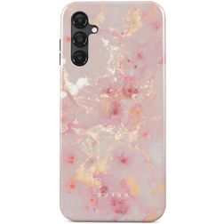 Burga Tough Coque Samsung Galaxy A15 Coque arrière Rigide Anti-Chocs - Golden Coral