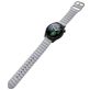 Mobigear Bumpy Bracelet Silicone Smartwatch Fermeture boucle ardillon - Connexion universelle de 20 mm - Gris