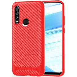 Mobigear Racing Coque OPPO A31 Coque arrière en TPU Souple - Rouge
