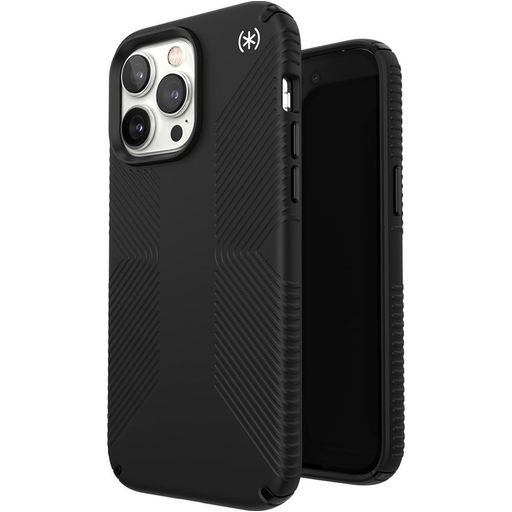 Speck Presidio2 Grip Coque iPhone 14 Pro Max Coque arrière Rigide Anti-Chocs - Noir