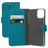 Mobiparts Saffiano Wallet Housse iPhone 11 Pro Etui Porte-Monnaie - Turquoise
