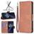 Mobigear Excellent Housse Realme 9 Pro Plus Etui Porte-Monnaie - Marron