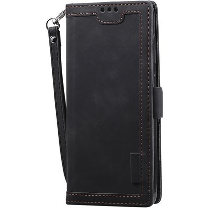 Mobigear Two Tone Housse Huawei P40 Etui Porte-Monnaie - Noir