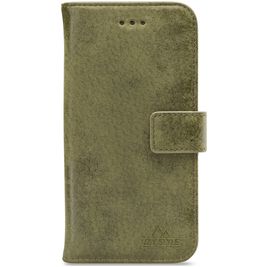 My Style Flex Wallet Housse iPhone XS Max Etui Porte-Monnaie - Olive
