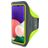 Mobiparts Comfort Fit Brassard Téléphone Samsung Galaxy A22 5G Brassard Coque de Sport en Neoprène - Neon Green