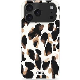 MIO Coque iPhone 17 Pro MagSafe Coque arrière Rigide - Leopard