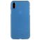 Mobigear Ultra Slim Coque iPhone XS Coque arrière Rigide Extra-fin - Bleu