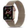 Mobigear Color Loop Bracelet Milanais Apple Watch Fermeture magnétique - 49/46/45/44 mm - Or