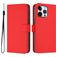 Mobigear Urban Wallet Housse iPhone 16 Pro Max Etui Porte-Monnaie - Rouge