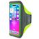 Mobiparts Comfort Fit Brassard Téléphone iPhone 17 Brassard Coque de Sport en Neoprène - Vert