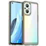 Mobigear Crystal Coque OPPO Reno 7 Lite Coque arrière Rigide - Transparent / Gris