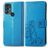 Mobigear Clover Housse TCL 305 Etui Porte-Monnaie - Bleu