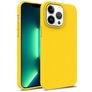 Mobigear Bio Coque iPhone 15 Pro Coque arrière en Eco-Friendly - Jaune