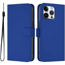Mobigear Urban Wallet Housse iPhone 16 Pro Max Etui Porte-Monnaie - Dark Blue