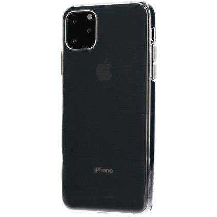 Mobiparts Classic Transparent iPhone 11 Pro Max TPU souple Coque arrière - Transparent