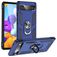 Mobigear Armor Ring Coque Google Pixel 6a Coque arrière Rigide Anti-Chocs avec Anneau-Support - Bleu