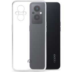 Mobilize Gelly Coque Transparente OPPO Reno 7 Lite Coque arrière en TPU Souple - Transparent