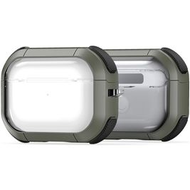 Mobigear Shockproof Coque Apple AirPods Pro 1 Coque Rigide - Vert