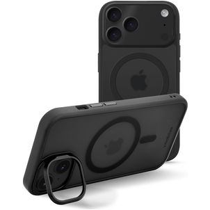 Mobilize Hybrid Pro Coque iPhone 17 Pro Max MagSafe Coque arrière Rigide Anti-Chocs - Noir
