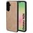 Mobiparts Classic Coque Samsung Galaxy A56 MagSafe Coque arrière en TPU,Similicuir - Moonstone Beige