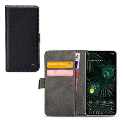 Mobilize Classic Gelly Wallet Google Pixel 6 Pro Étui Portefeuille - Noir
