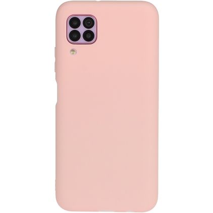 Mobigear Colors Coque Huawei P40 Lite Coque arrière en TPU Souple - Rose