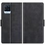 Mobigear Slim Magnet Housse Realme 8 Pro Etui Porte-Monnaie - Noir