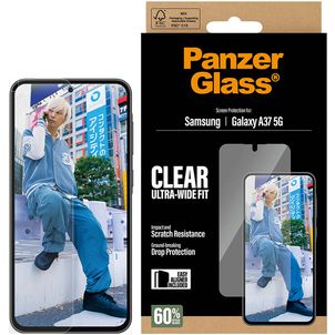 PanzerGlass Ultra-Wide Fit Samsung Galaxy A37 Verre trempé Protection d'écran - Compatible Coque