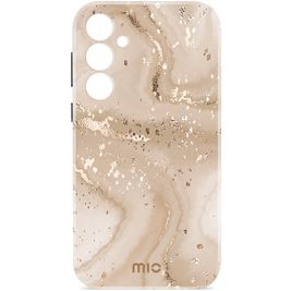 MIO Coque Samsung Galaxy S25 FE MagSafe Coque arrière Rigide - Rose Gold Marble