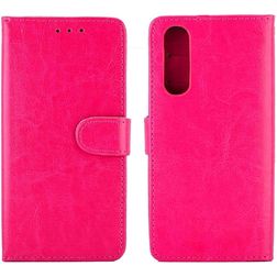 Mobigear Wallet Housse OPPO Reno 3 Pro Etui Porte-Monnaie - Rose