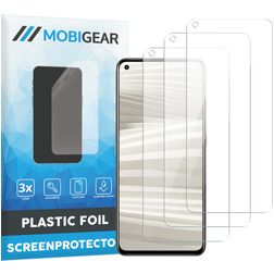 Mobigear Realme GT2 Pro Protection d'écran Film - Compatible coque (Lot de 3)