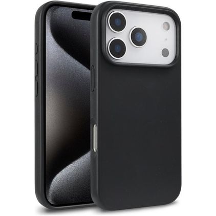 Mobigear Bio Coque iPhone 18 Pro Max Coque arrière en Eco-Friendly - Noir