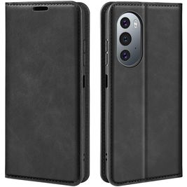 Mobigear Retro Slim Housse Motorola Edge X30 Etui Porte-Monnaie - Noir
