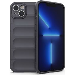 Mobigear Bumpy Coque iPhone 14 Plus Coque arrière en TPU Souple - Charcoal